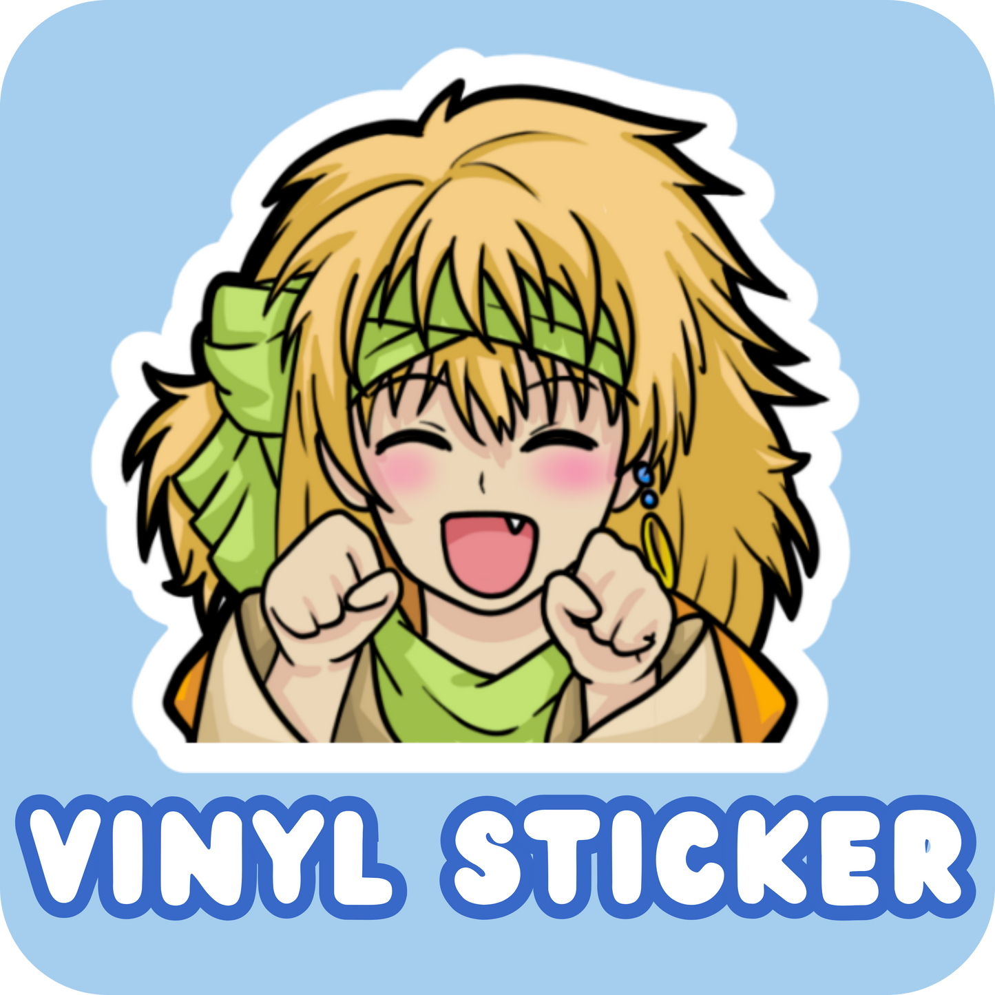 Vinyl Sticker - Zeno :3